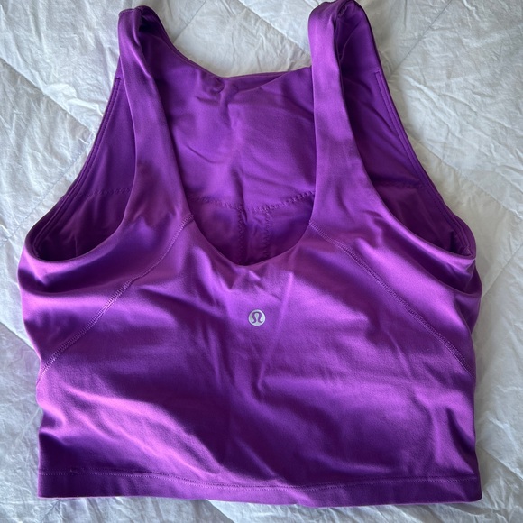 Lululemon Align High Neck Tank Moonlit Magenta Purple Size 6 - Picture 6 of 6